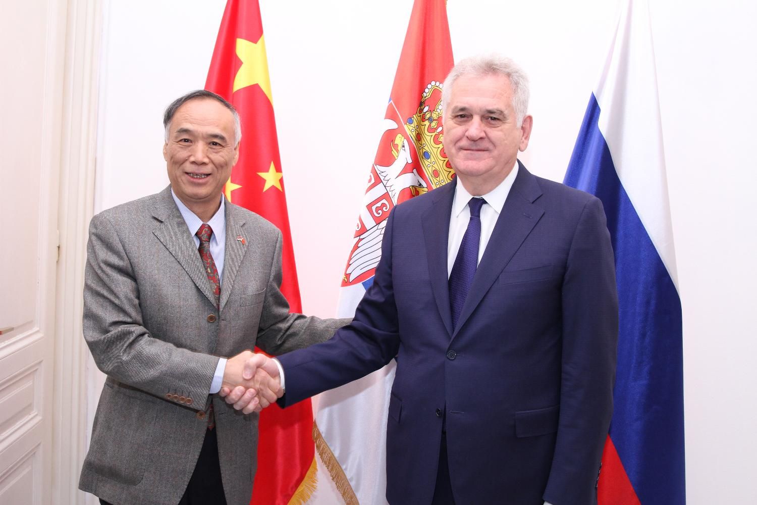  National Council President Nikolić meets Ambassador of P. R. China to discuss priority projects at the core of Serbia-China economic cooperation 