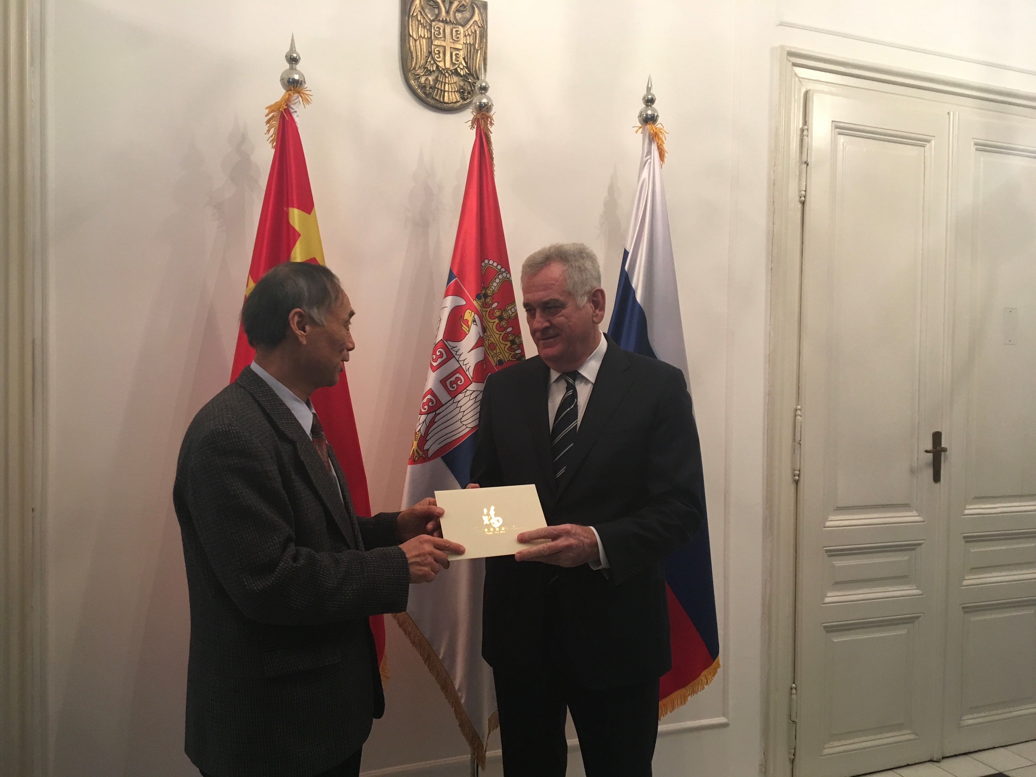 Predsednik NR Kine Si Đinping uputio čestitku predsedniku Nacionalnog saveta Tomislavu Nikoliću