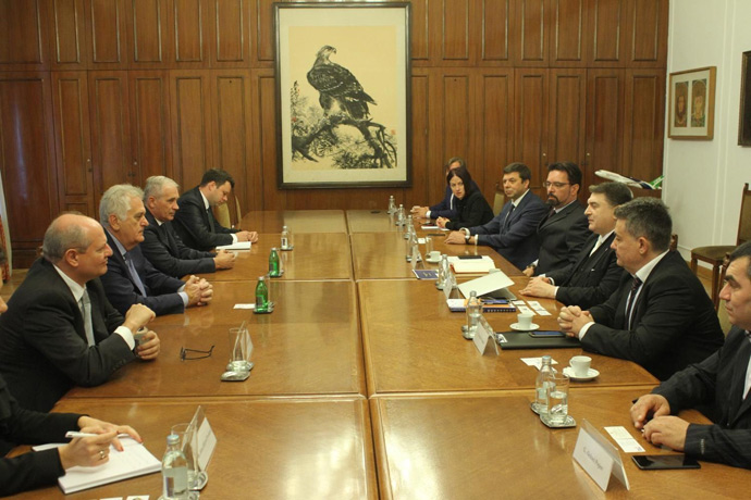 Председник Националног савета разговарао са представницима руских компанија и компанијом из Турске o новим инвестицијама, посебно о рафинерији нафте у Смедереву